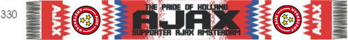 Ajax Acrylic Football Scarf