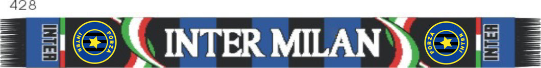 Inter Milan Acrylic Football Scarf