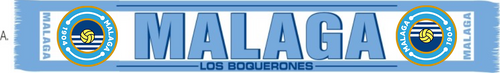 Malaga Acrylic Football Scarf