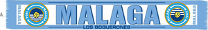 Malaga Acrylic Football Scarf