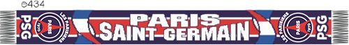 Paris Saint Germain Acrylic Football Scarf