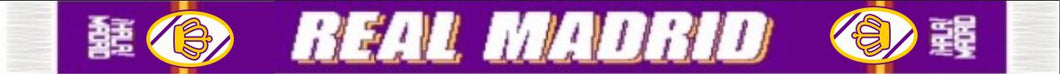Real Madrid Acrylic Football Scarf Purple