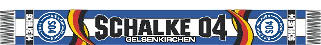 Schalke 04 Acrylic Football Scarf