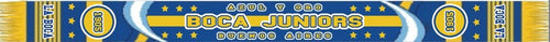 Boca Junior Acrylic Football Scarf