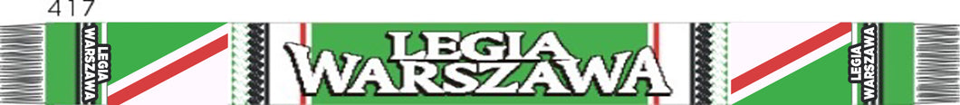 Legia Warsaw Acrylic Football Scarf