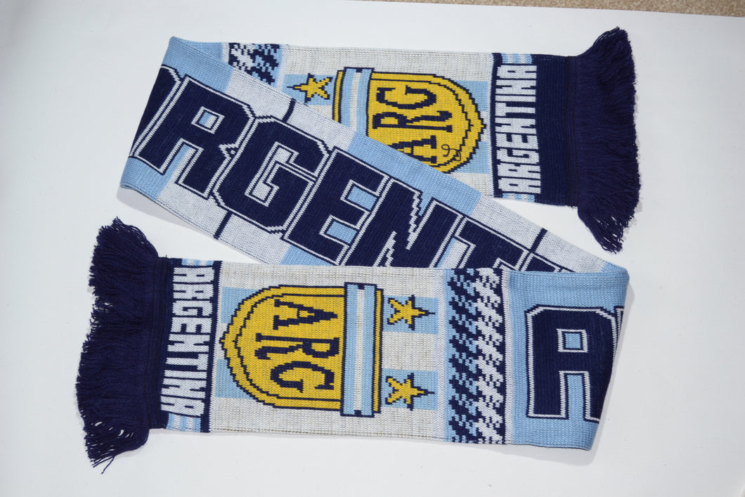 Argentina Acrylic Football Scarf