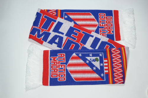 Athletico Madrid Acrylic Football Scarf