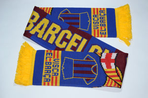 Barcelona Acrylic Football Scarf