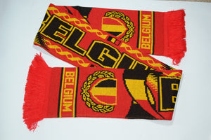 Belgium Acrylic Football Scarf