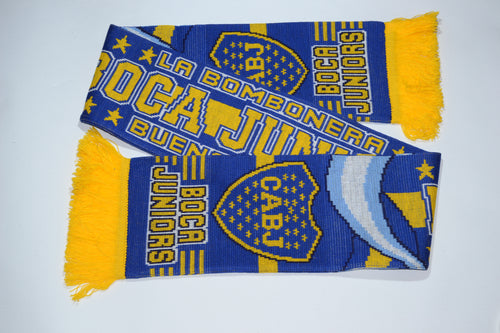 Boca Junior Acrylic Football Scarf