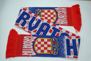 Croatia Acrylic Football Scarf