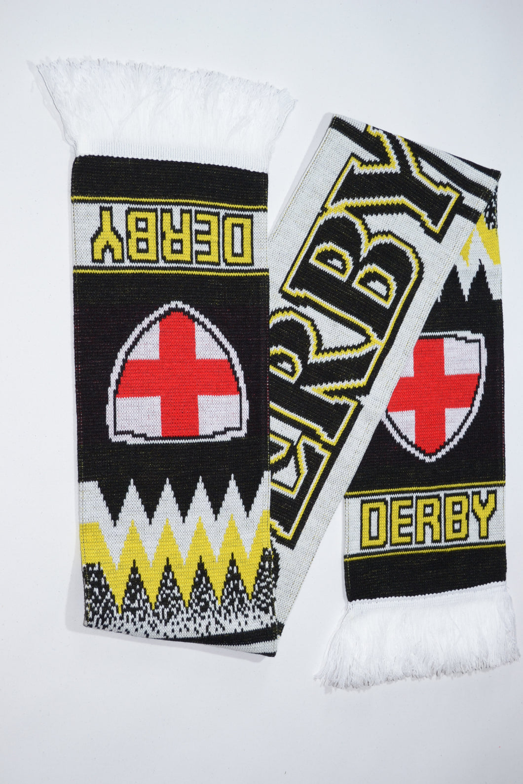 Derby Acrylic Football Scarf