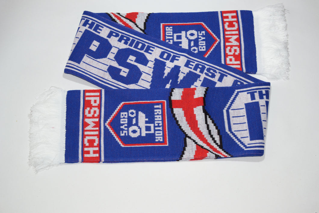 Ipswich Acrylic Football Scarf