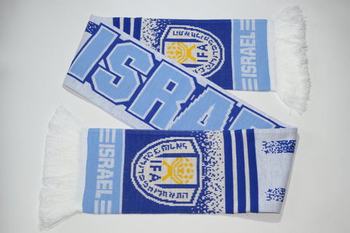 Israel Acrylic Football Scarf
