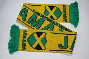 Jamaica Acrylic Football Scarf