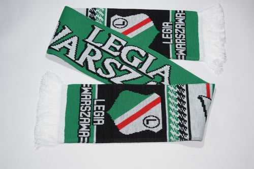 Legia Warsaw Acrylic Football Scarf