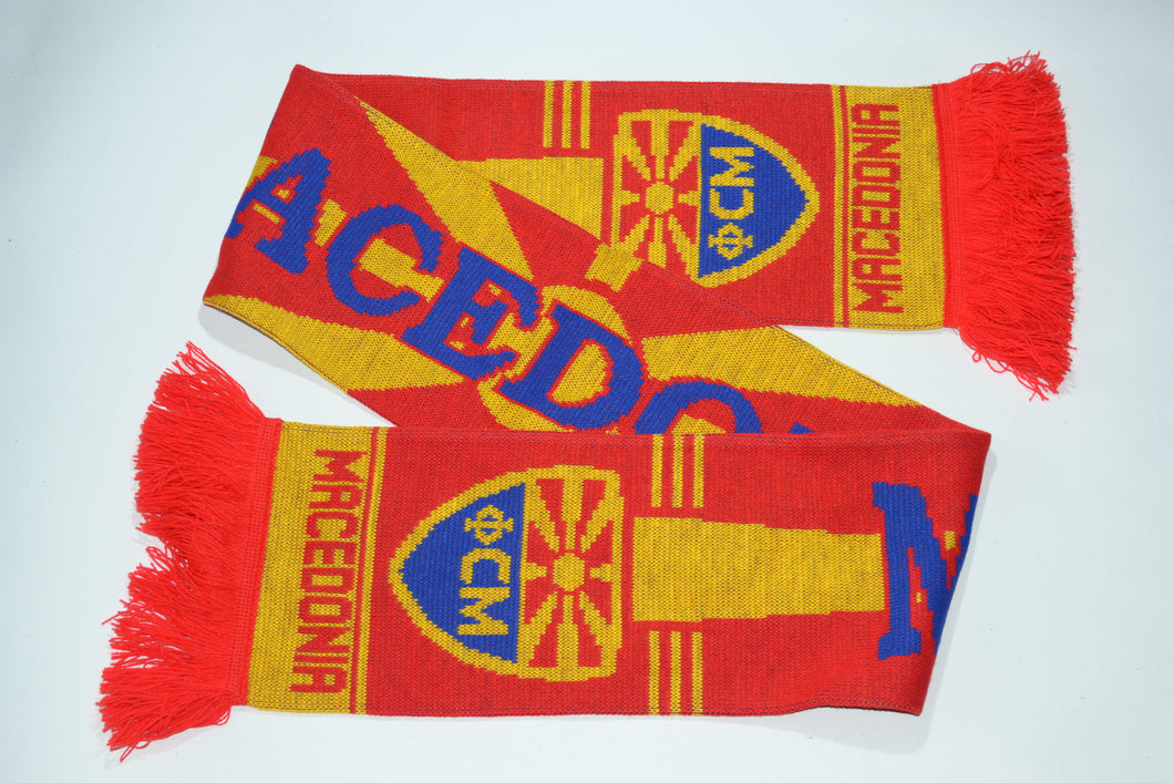 Macedonia Acrylic Football Scarf