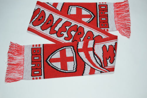 Middlesborough Acrylic Football Scarf