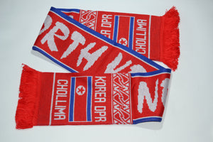 North Korea Acrylic Football Scarf