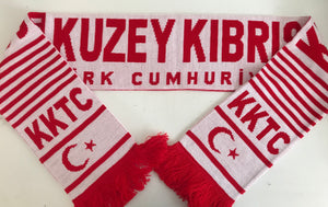 Northern Cyprus Acrylic Football Scarf