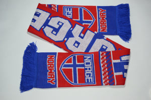 Norway Acrylic Football Scarf