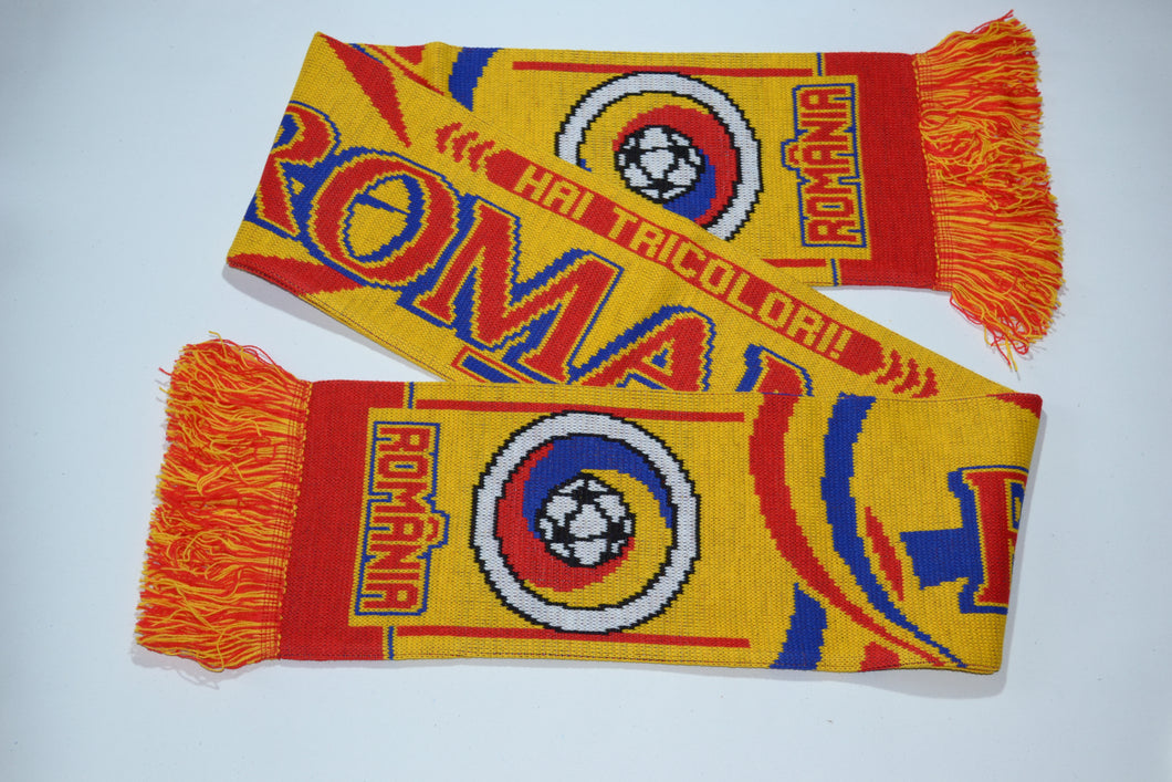Romania Acrylic Football Scarf