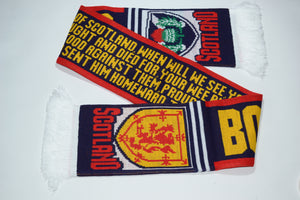 Scotland Acrylic Football Scarf