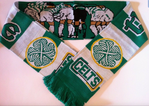 Celtic Huddle Acrylic Football Scarf