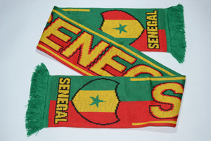 Senegal Acrylic Football Scarf