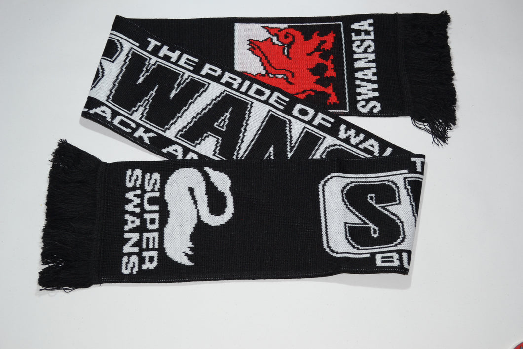 Swansea Acrylic Football Scarf