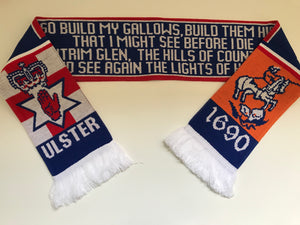 Ulster Acrylic Football Scarf