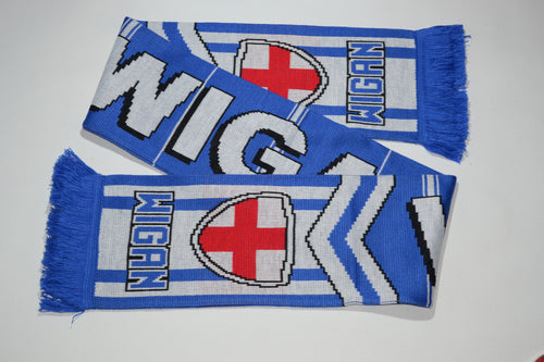 Wigan Acrylic Football Scarf